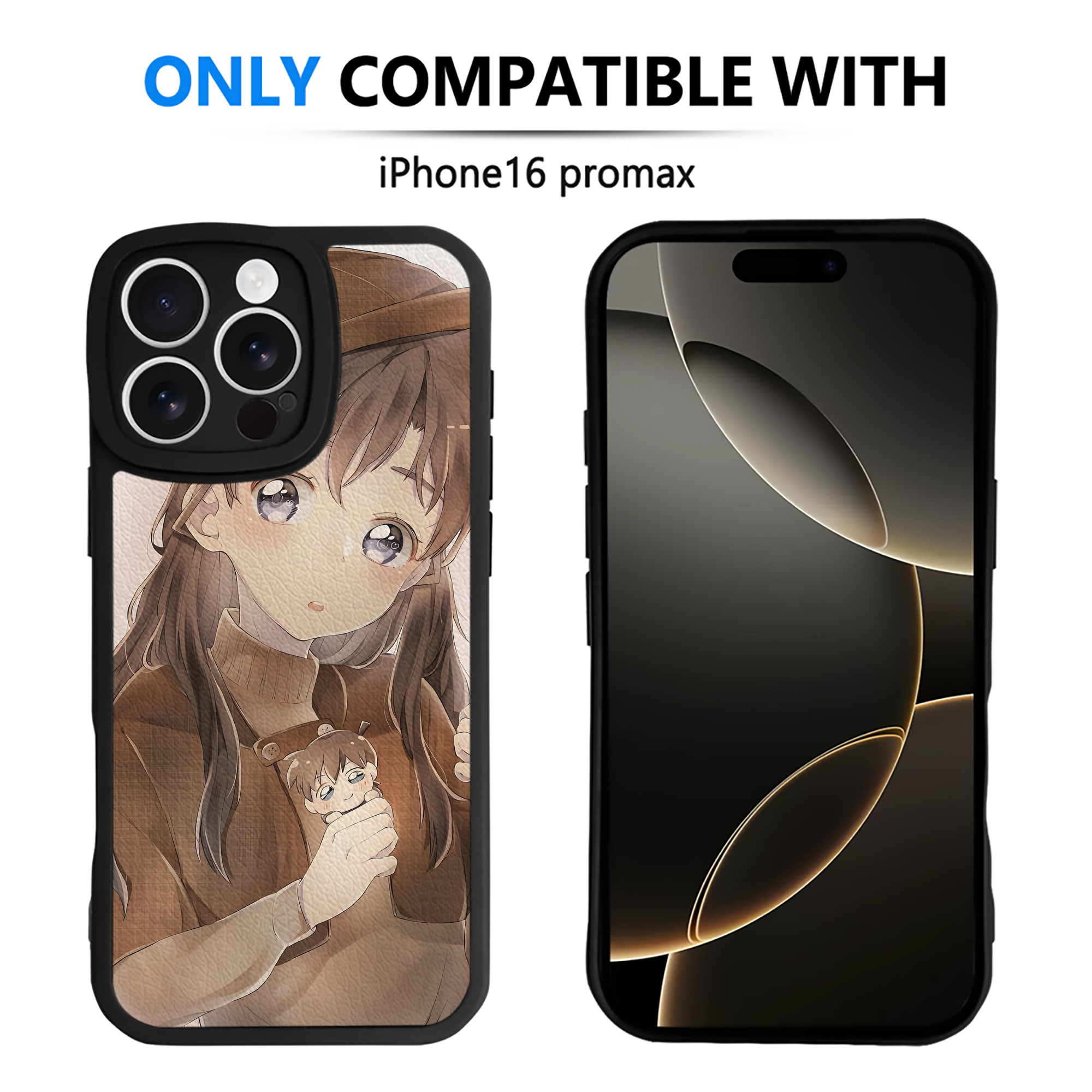 （画像用） 名探偵コナン Detective Conan 【iPhone 16シリーズ対応】シリコンスマホケース（レザー調） 材質：シリコン